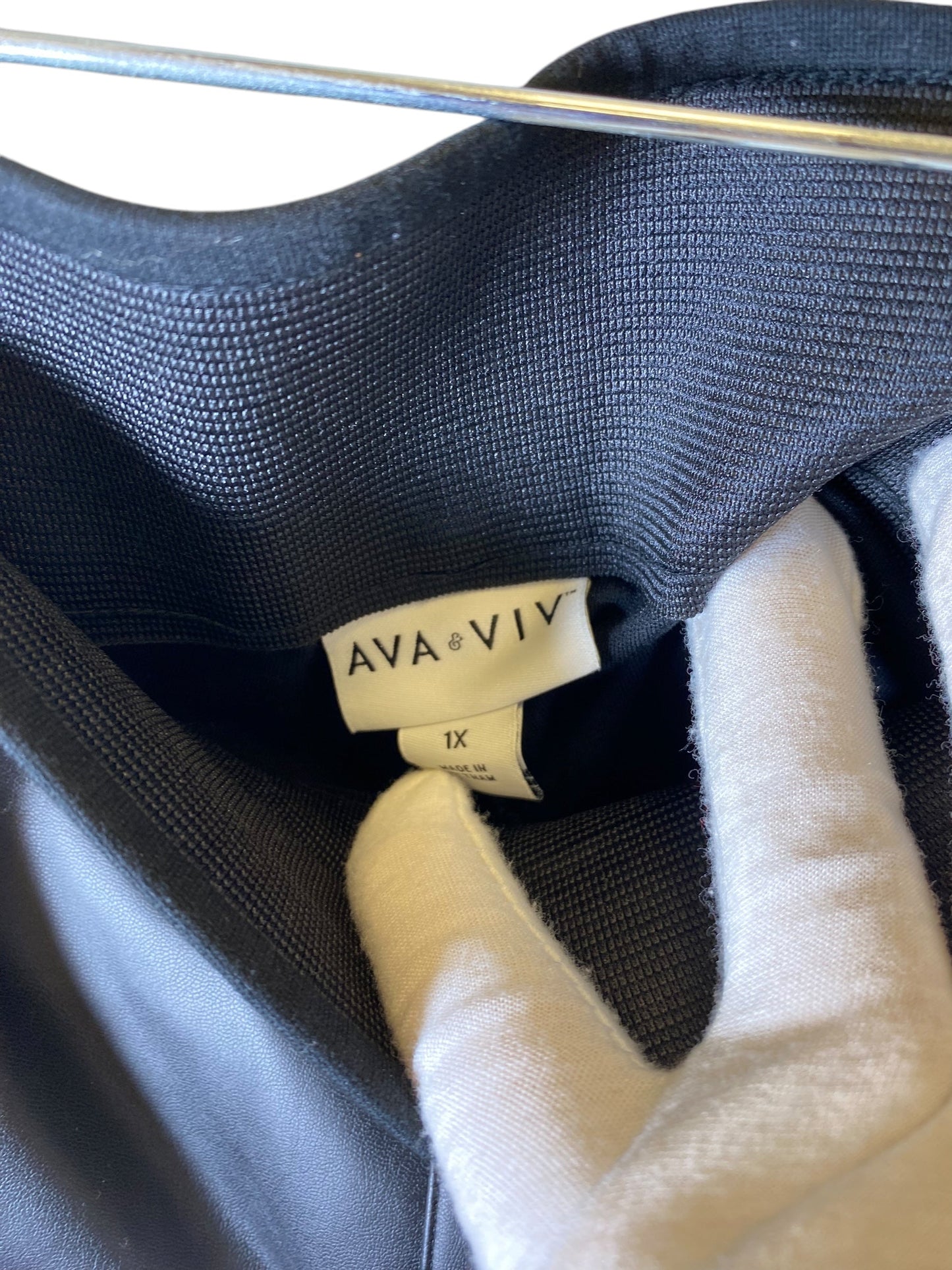 Pants Leggings By Ava & Viv In Black, Size: 1x