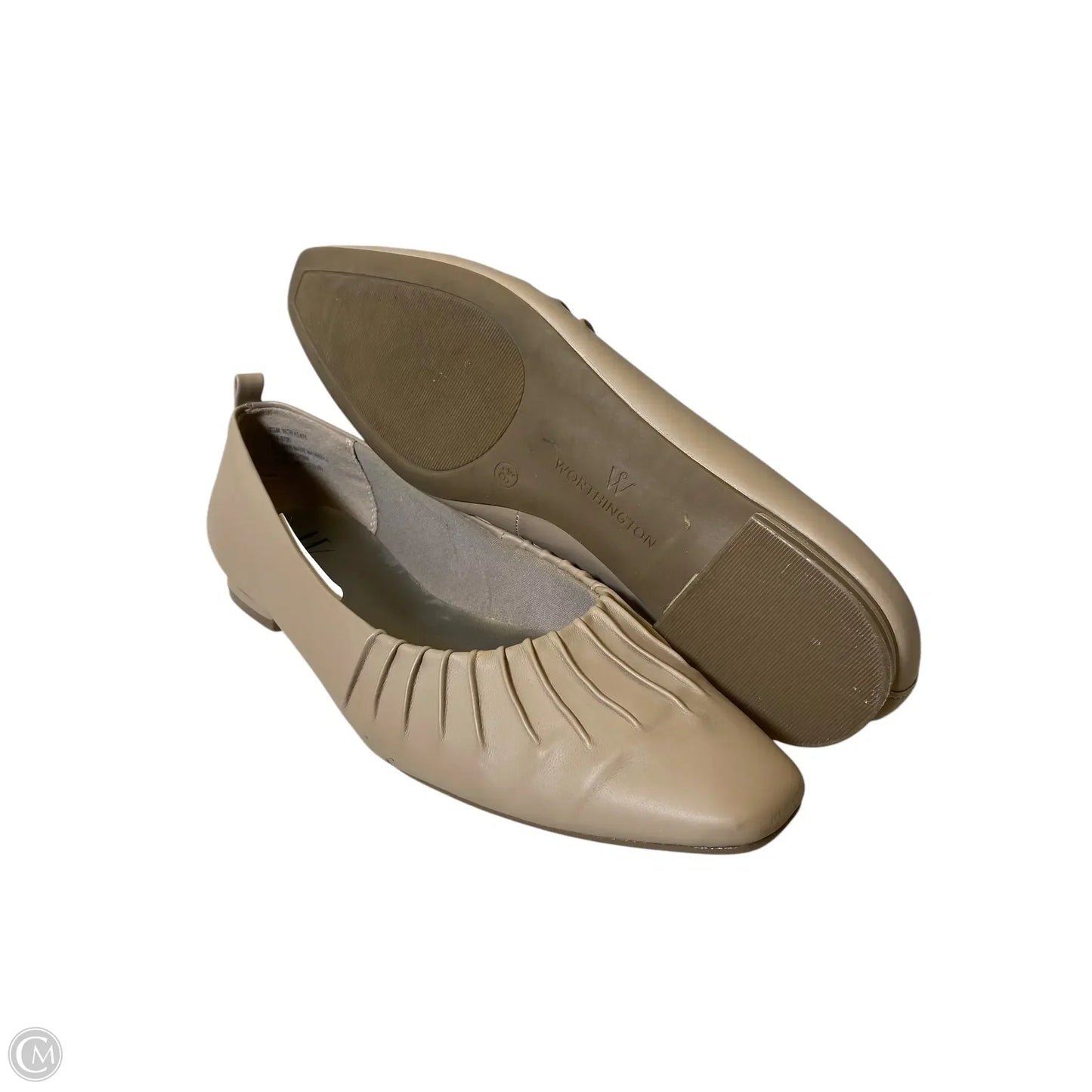 Shoes Flats By Worthington In Grey, Size: 9.5