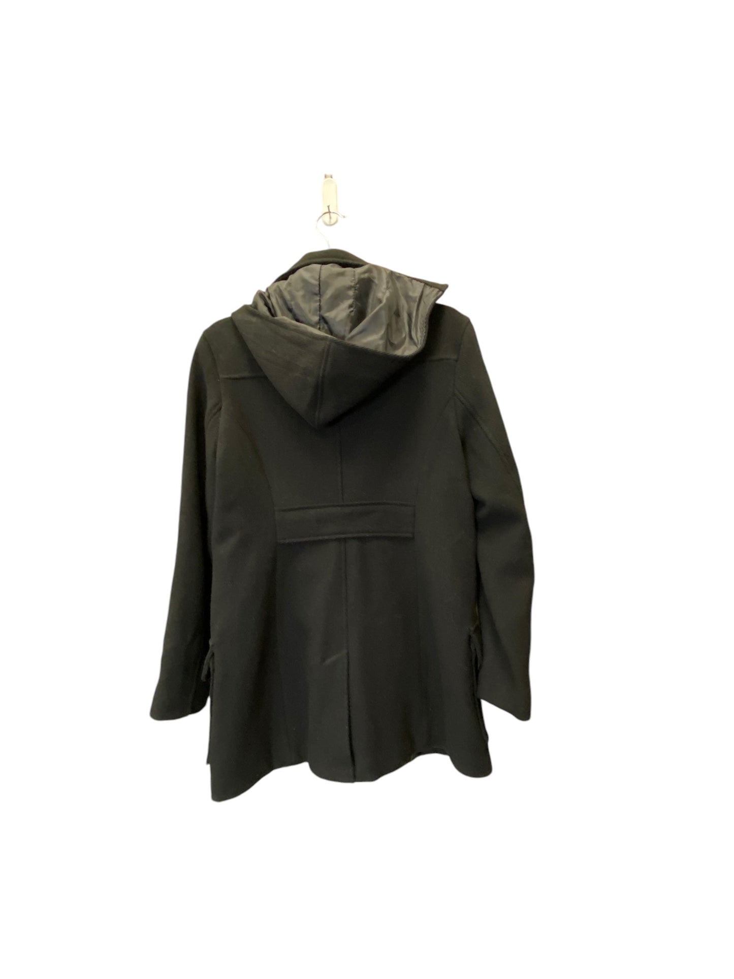 Coat Peacoat By Gap In Black, Size: S