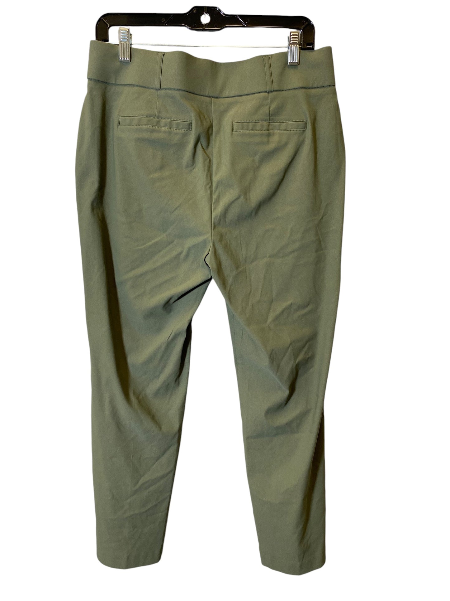 Pants Cropped By Vera Wang In Green, Size: M