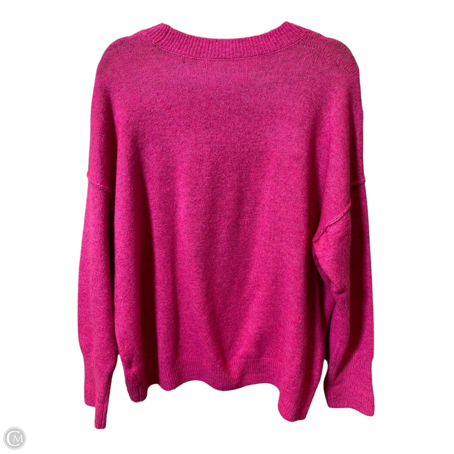 Sweater By Vince Camuto In Pink, Size: L