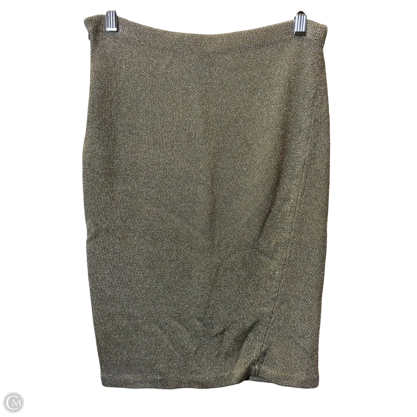 Skirt Midi By Ralph Lauren In Gold, Size: M