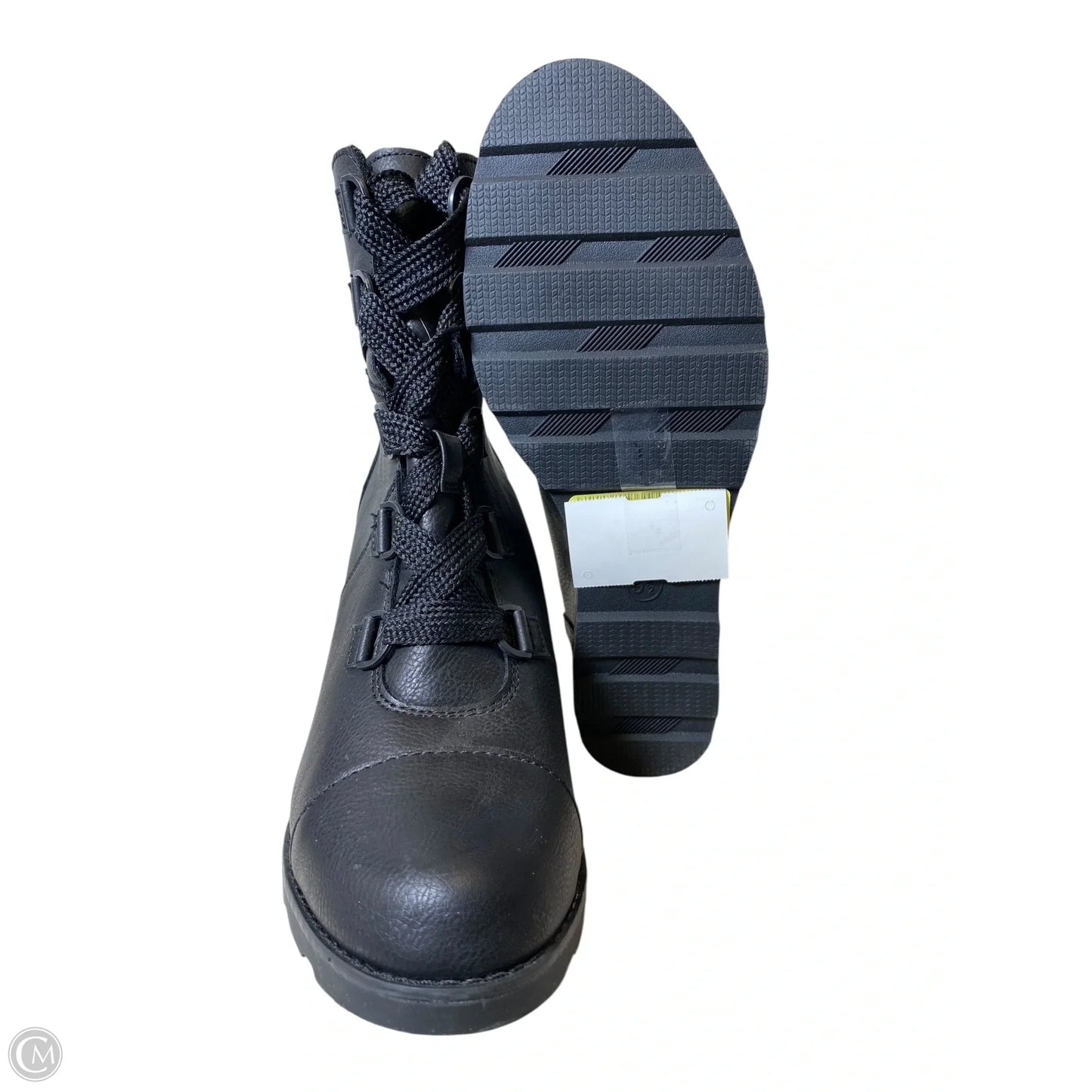 Boots Ankle Heels By Universal Thread In Black, Size: 9.5