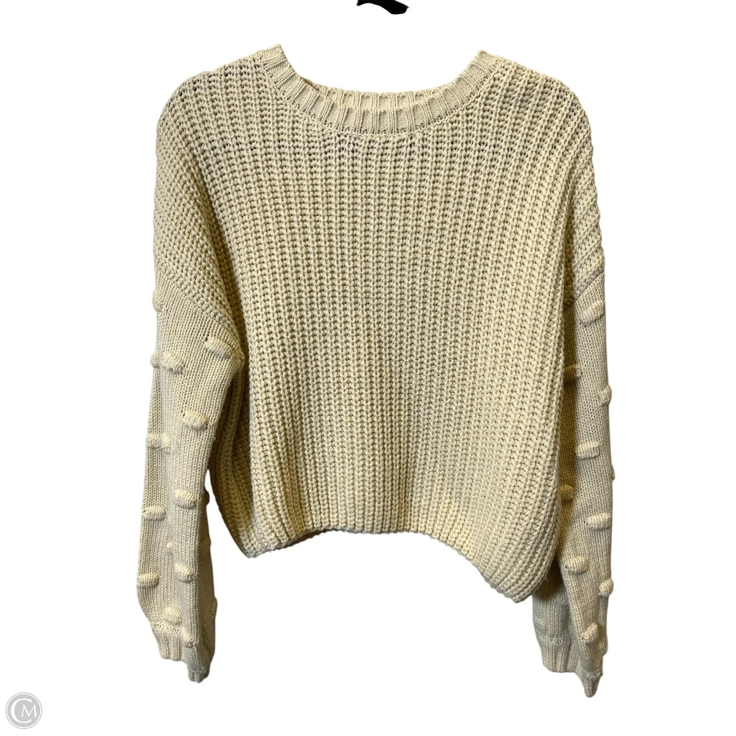 Sweater By Moon And Madison In Tan, Size: M