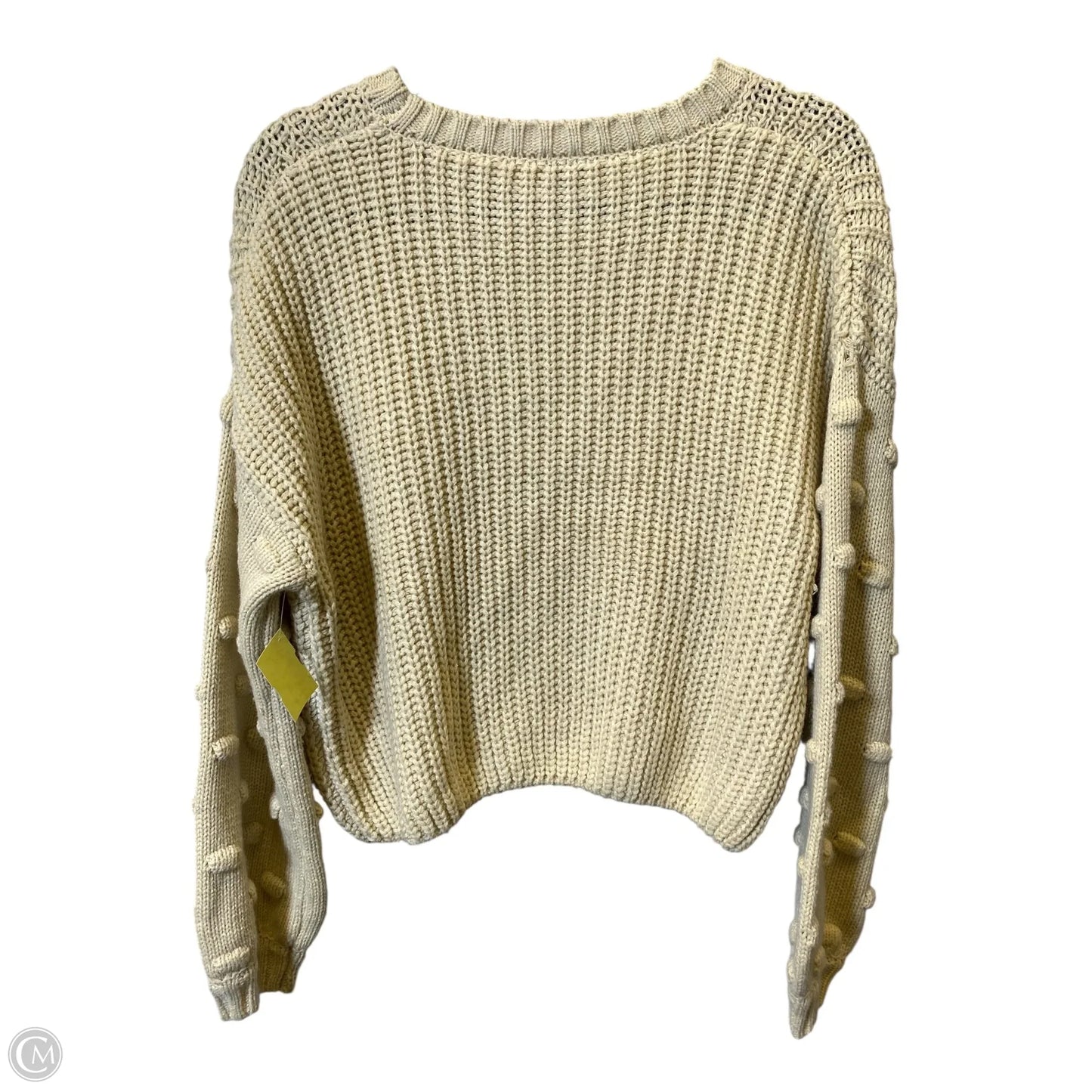 Sweater By Moon And Madison In Tan, Size: M
