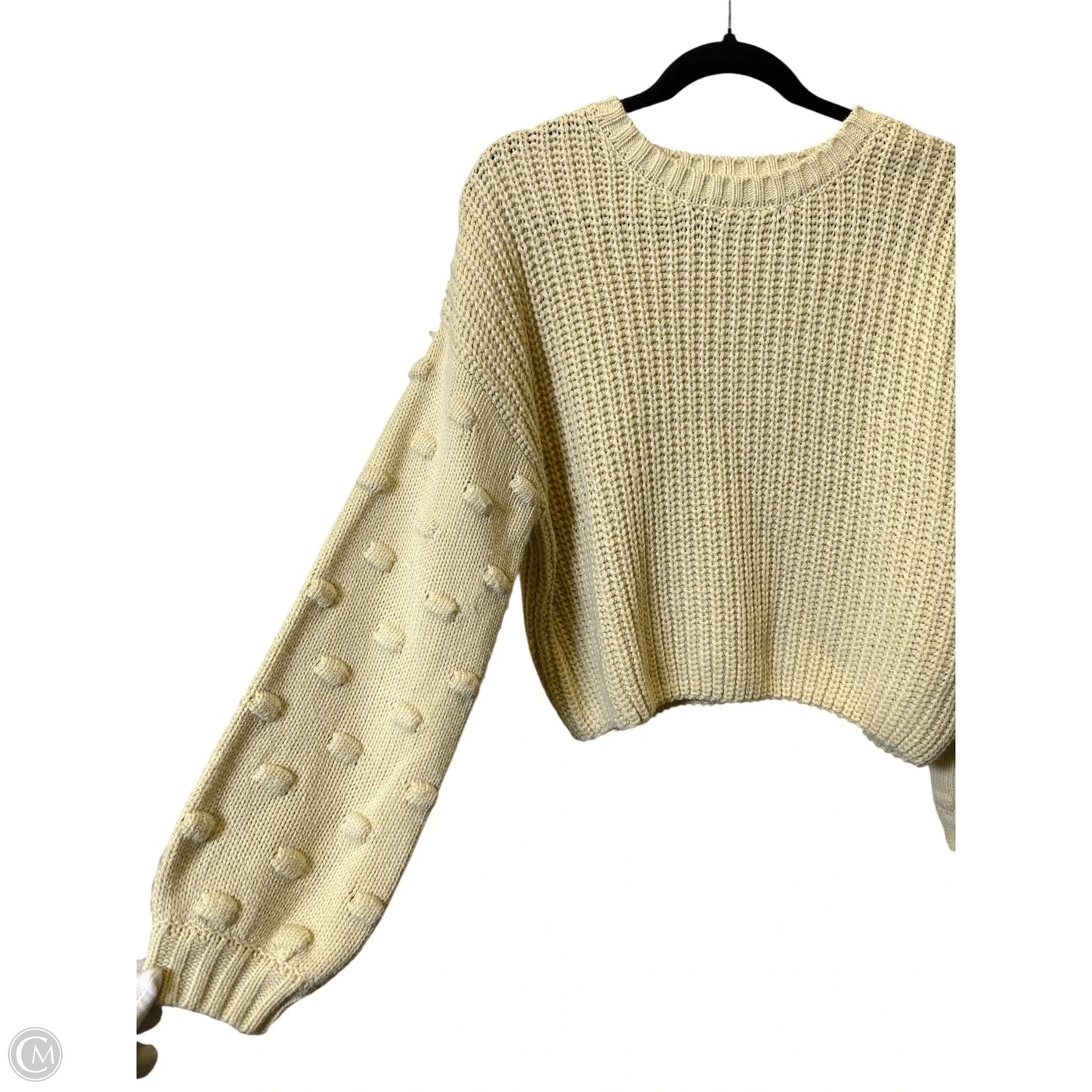 Sweater By Moon And Madison In Tan, Size: M