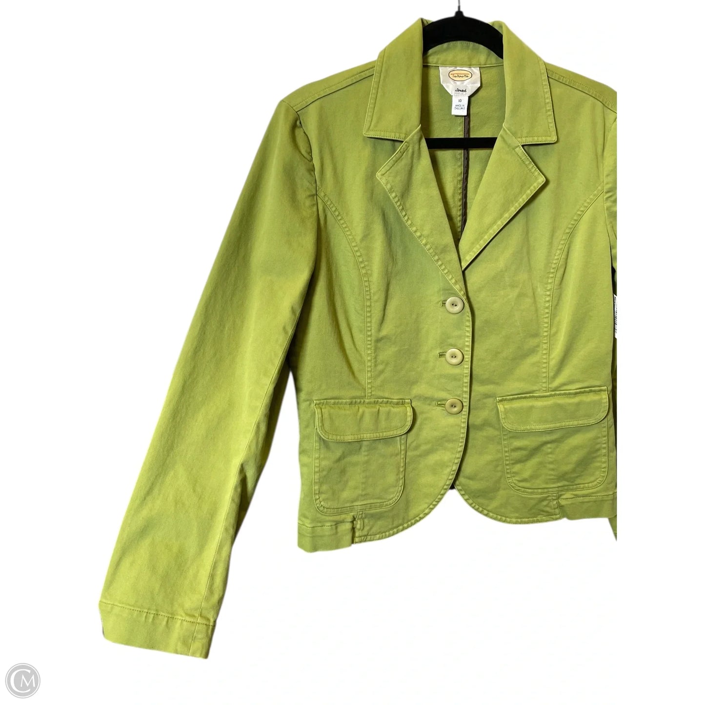 Jacket Other By Talbots In Green, Size: 10