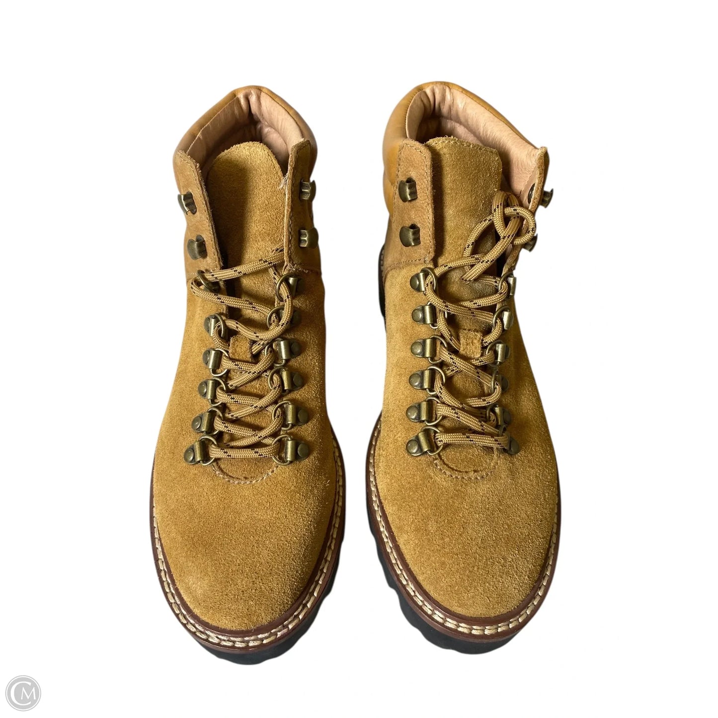 Boots Ankle Flats By Madewell In Brown, Size: 6