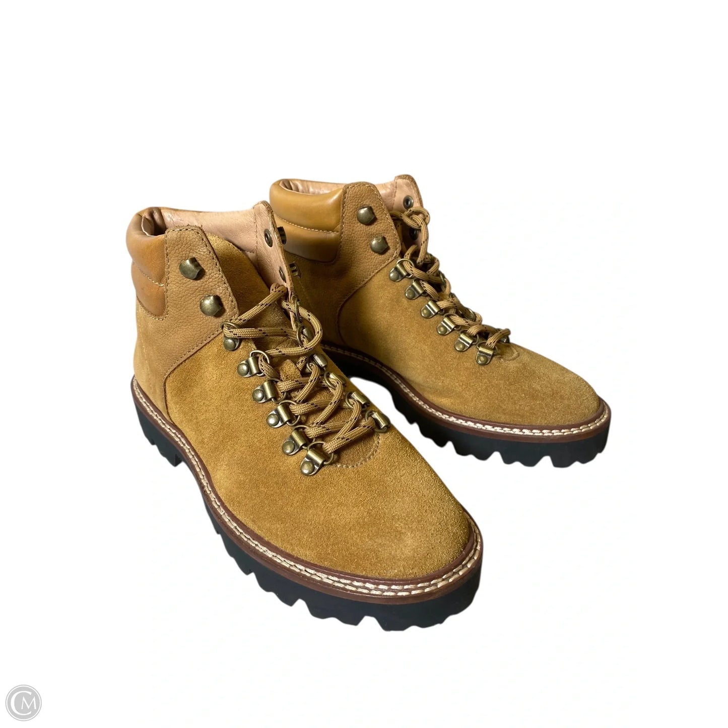 Boots Ankle Flats By Madewell In Brown, Size: 6