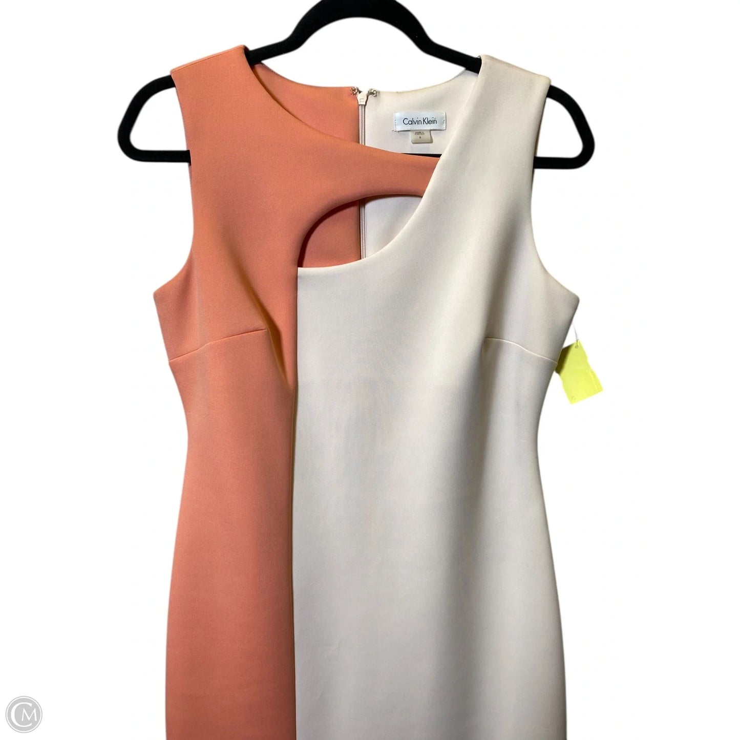 Dress Casual Short By Calvin Klein In Pink, Size: 6