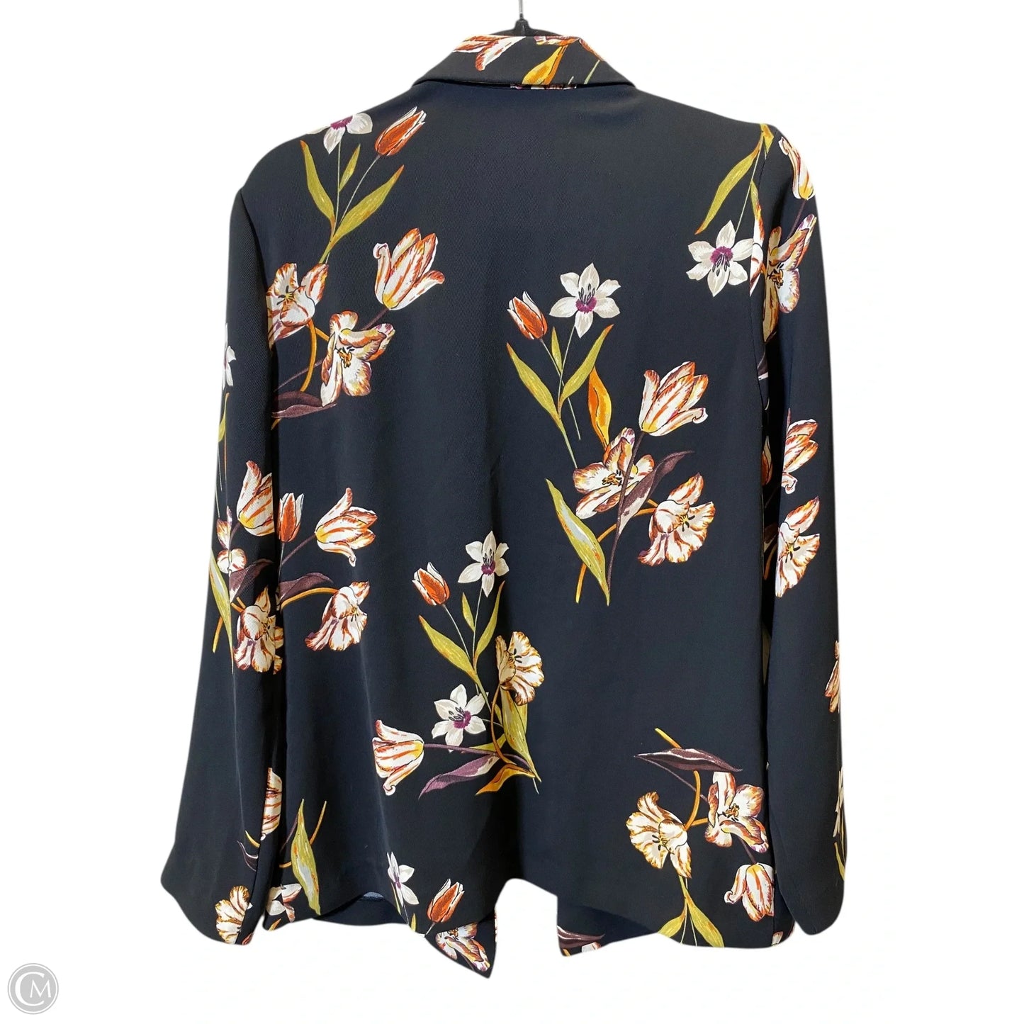 Blazer By Catherine Malandrino In Floral Print, Size: M