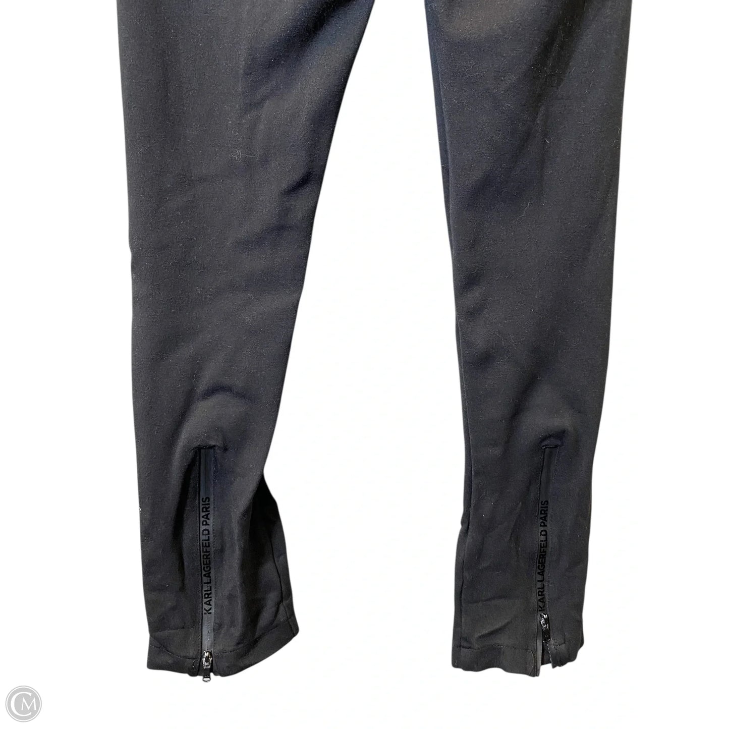 Pants Designer By Karl Lagerfeld In Black, Size: Xs