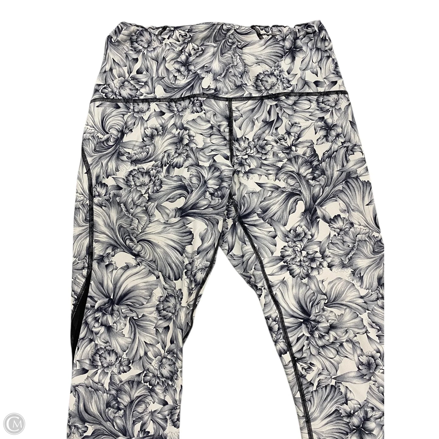 Athletic Leggings By Lululemon In Multi-colored, Size: 10