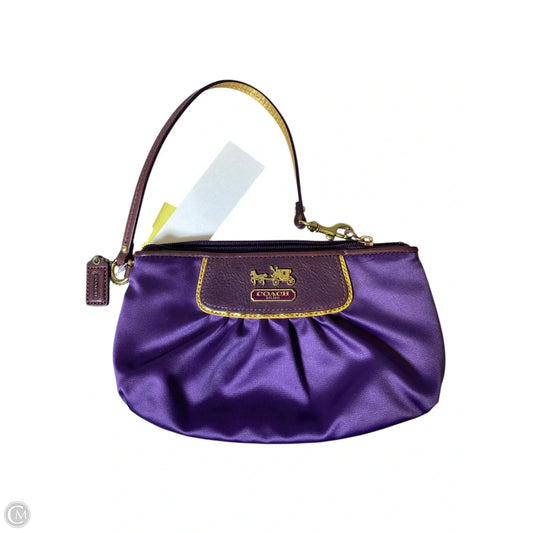 Handbag Designer By Coach, Size: Small