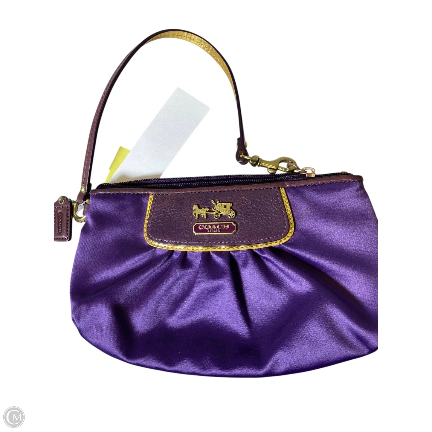 Handbag Designer By Coach, Size: Small