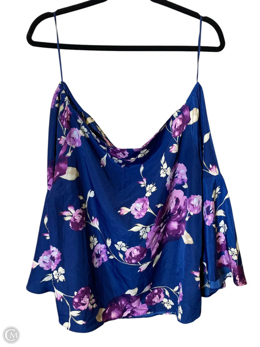 Top Long Sleeve By Clothes Mentor In Floral Print, Size: M