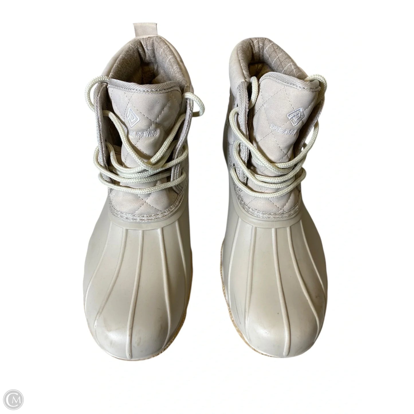 Boots Rain By Dream Pairs In Beige, Size: 10