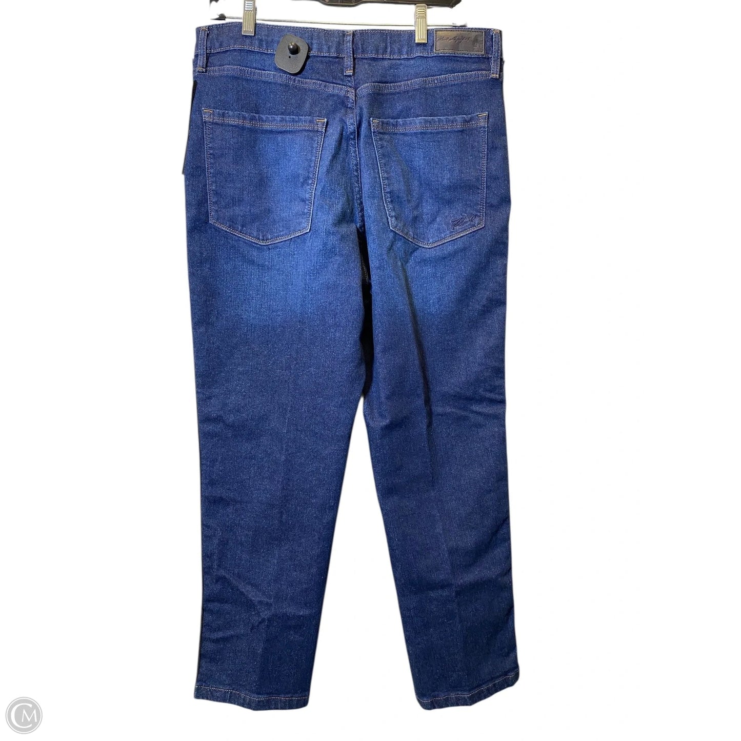 Jeans Designer By Karl Lagerfeld In Blue Denim, Size: 12