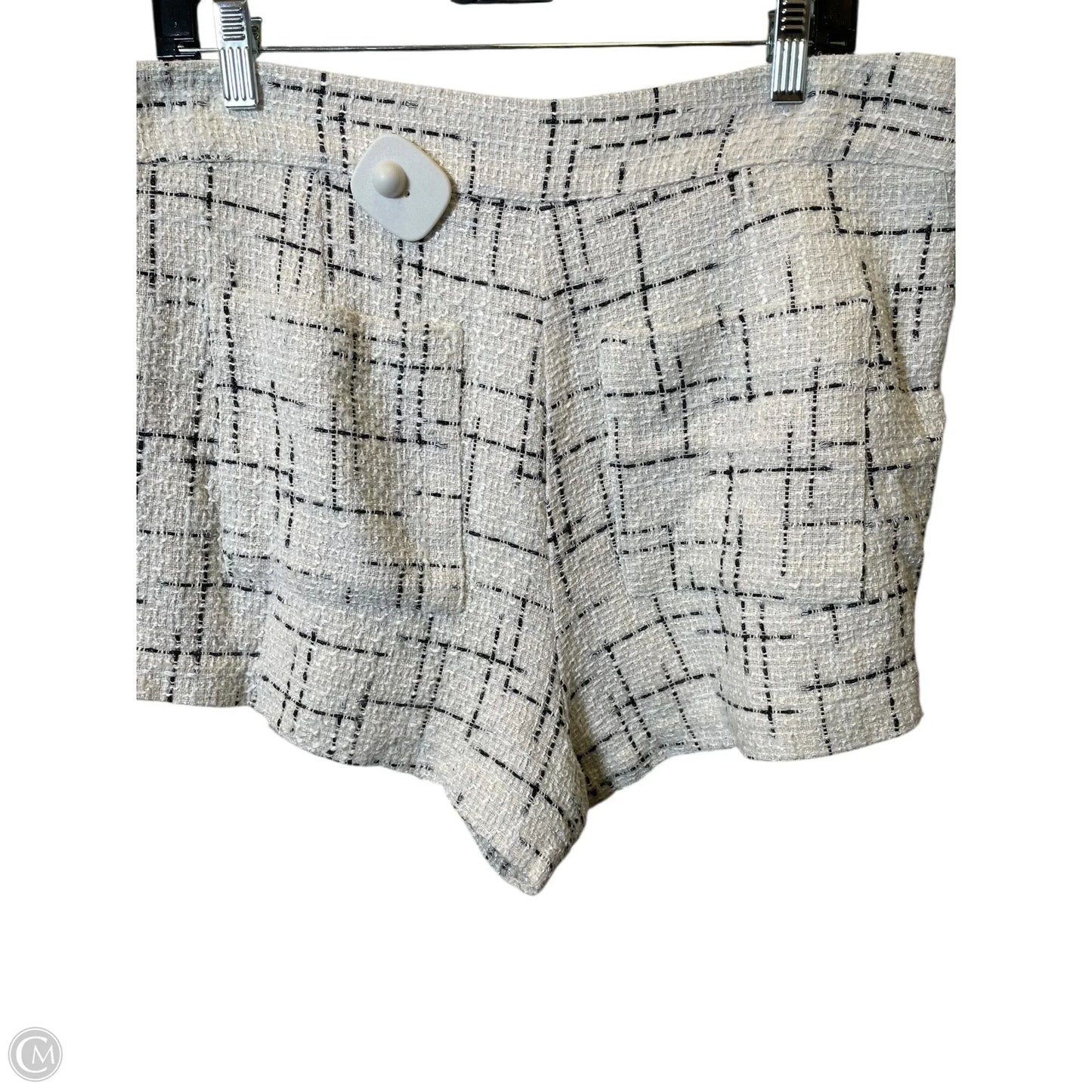 Shorts By Maeve In Black & White, Size: 14