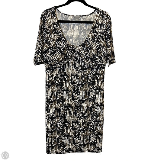 Dress Casual Midi By Ann Taylor In Multi-colored, Size: 12