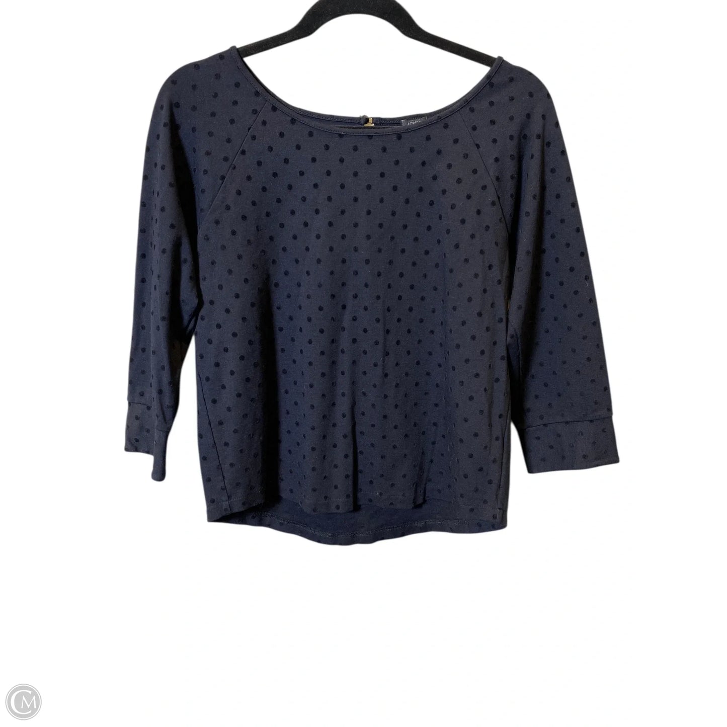 Top Long Sleeve By J. Crew In Black, Size: S