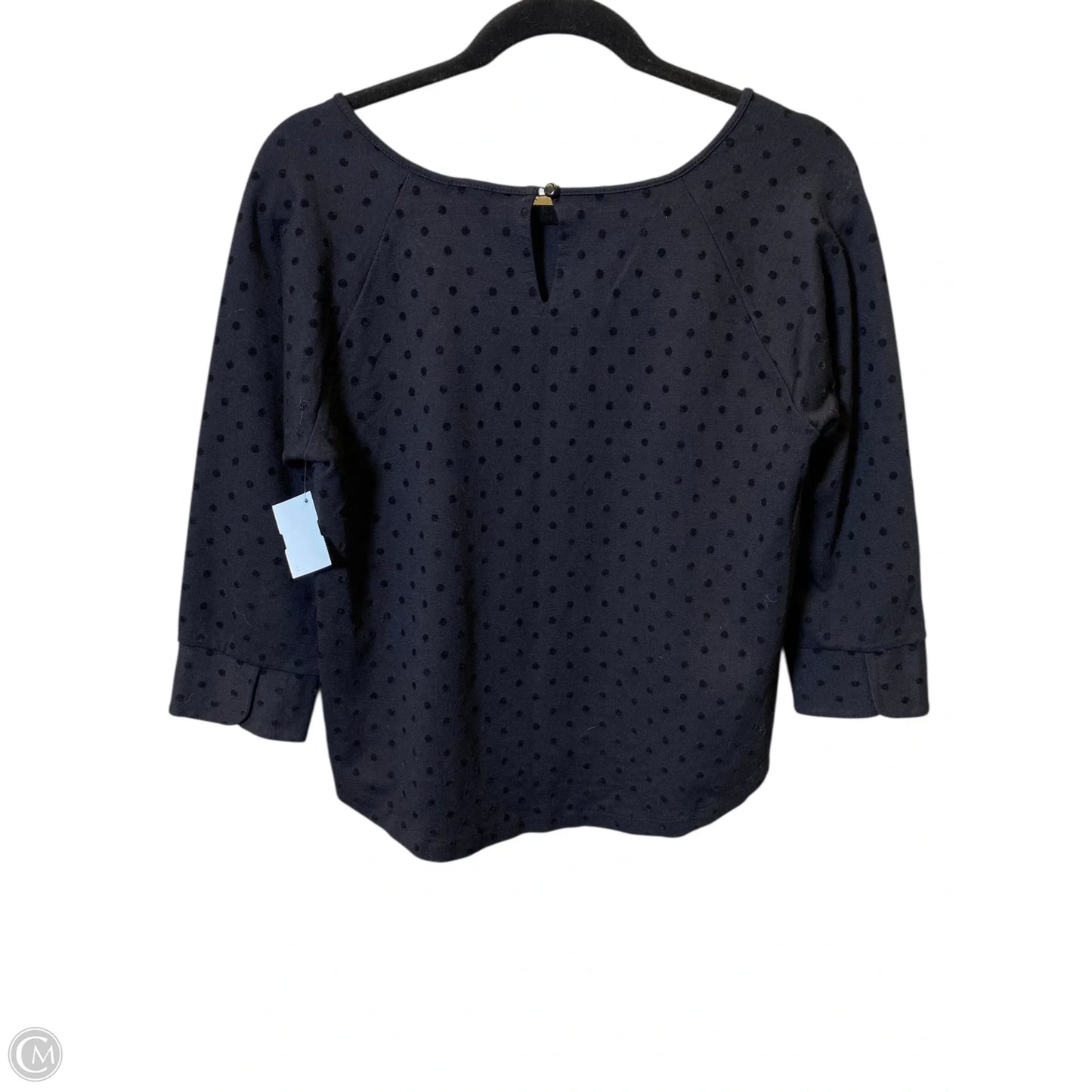 Top Long Sleeve By J. Crew In Black, Size: S