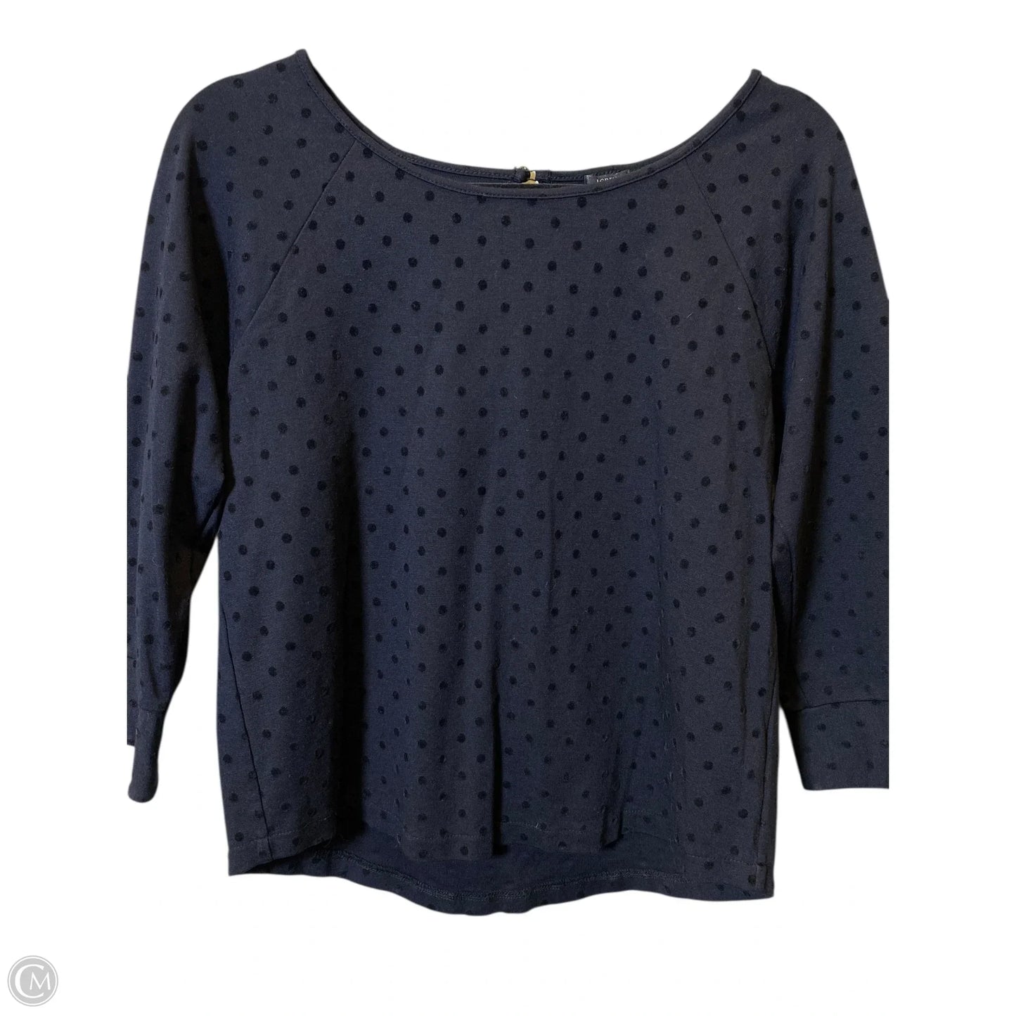 Top Long Sleeve By J. Crew In Black, Size: S