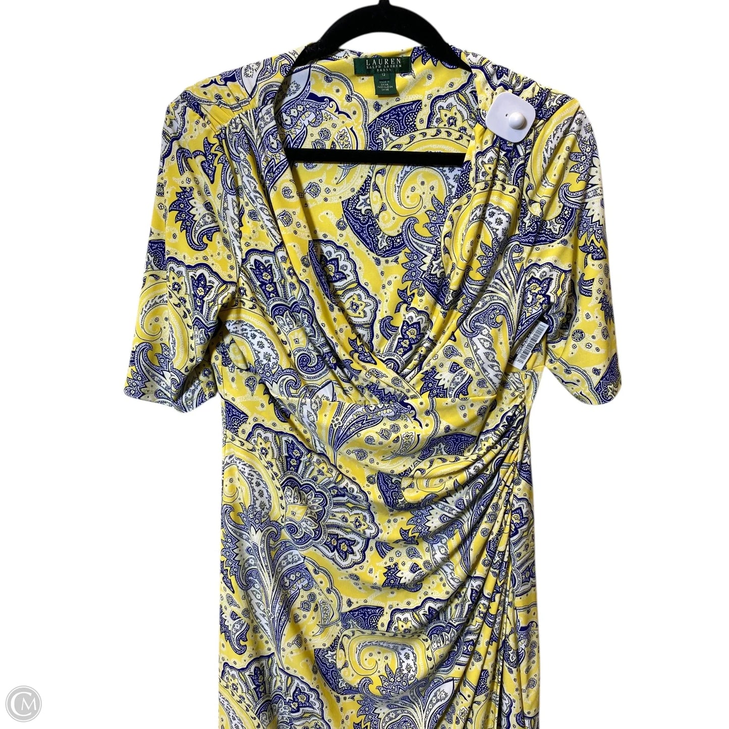 Dress Casual Midi By Lauren By Ralph Lauren In Multi-colored, Size: 12