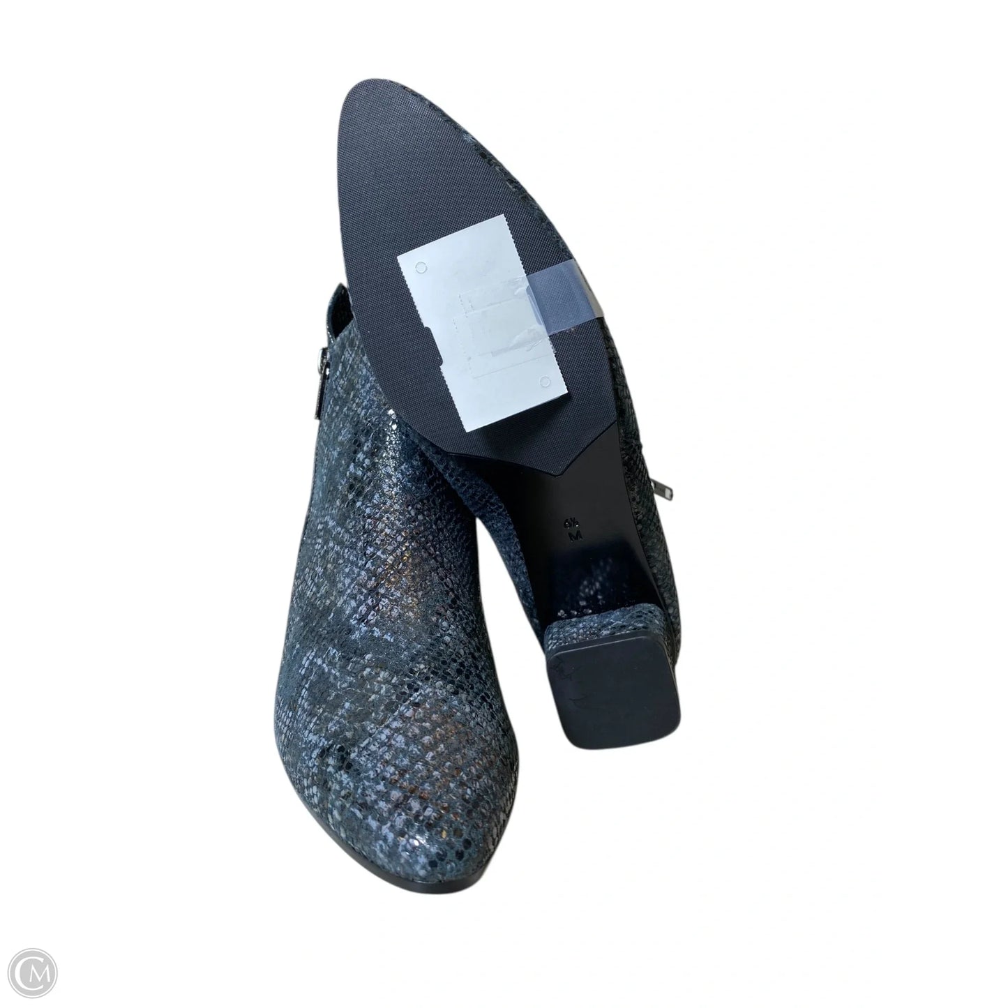 Boots Ankle Heels By Vaneli In Animal Print, Size: 6.5