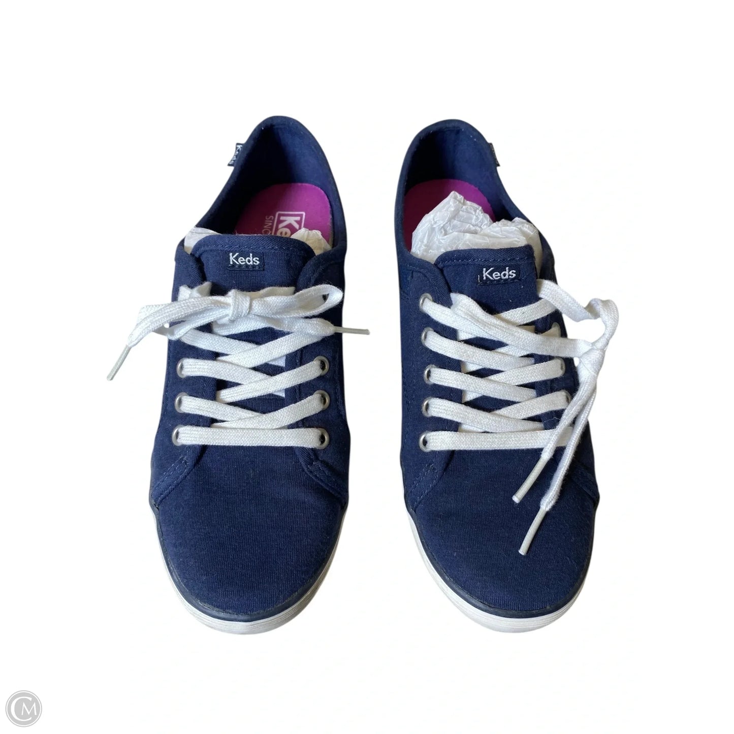Shoes Flats By Keds In Navy, Size: 7