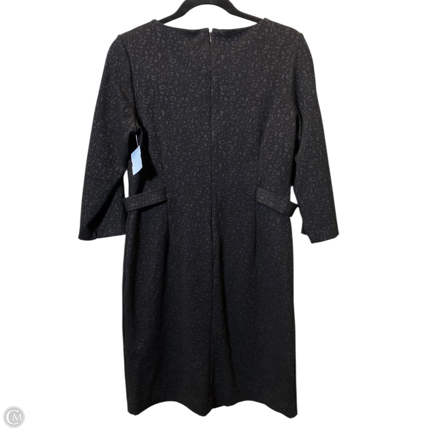 Dress Casual Midi By Chicos In Black, Size: 6