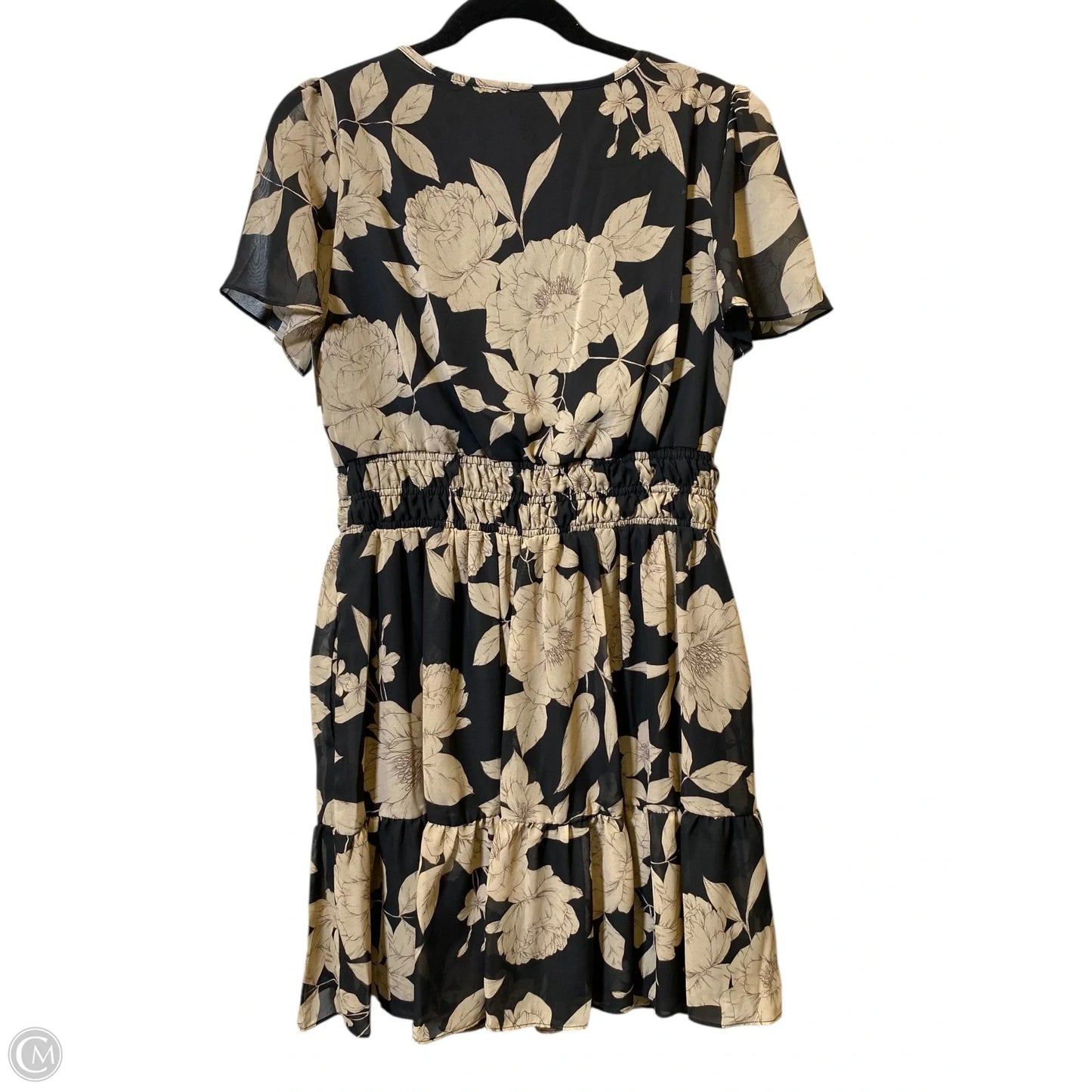 Dress Casual Short By Taylor In Black & Tan, Size:  8