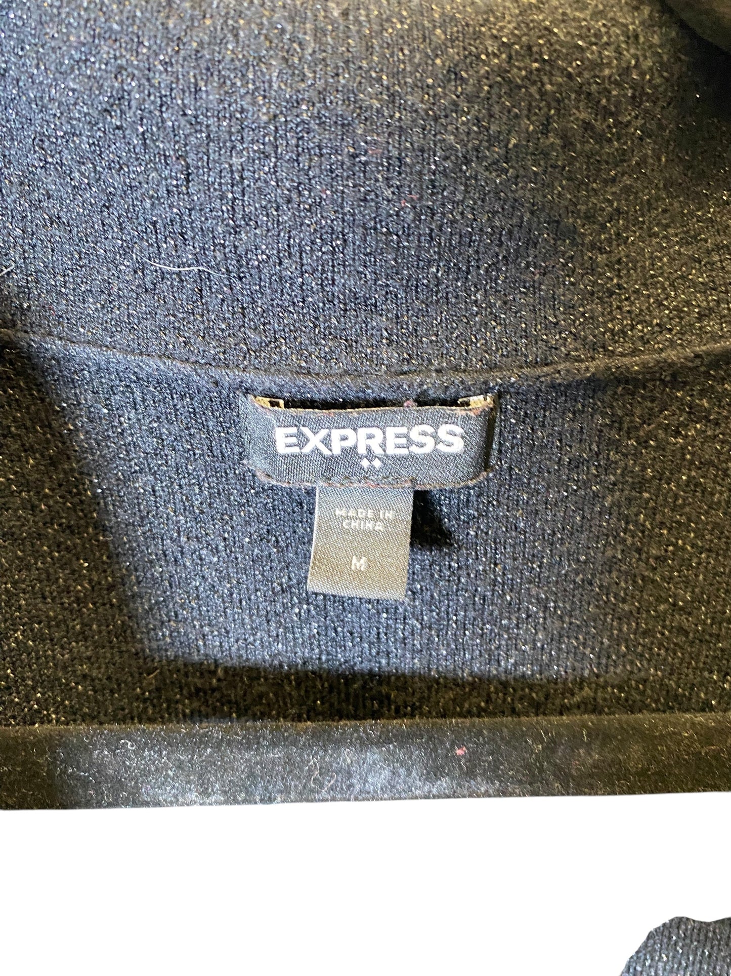 Sweater By Express In Black, Size: M