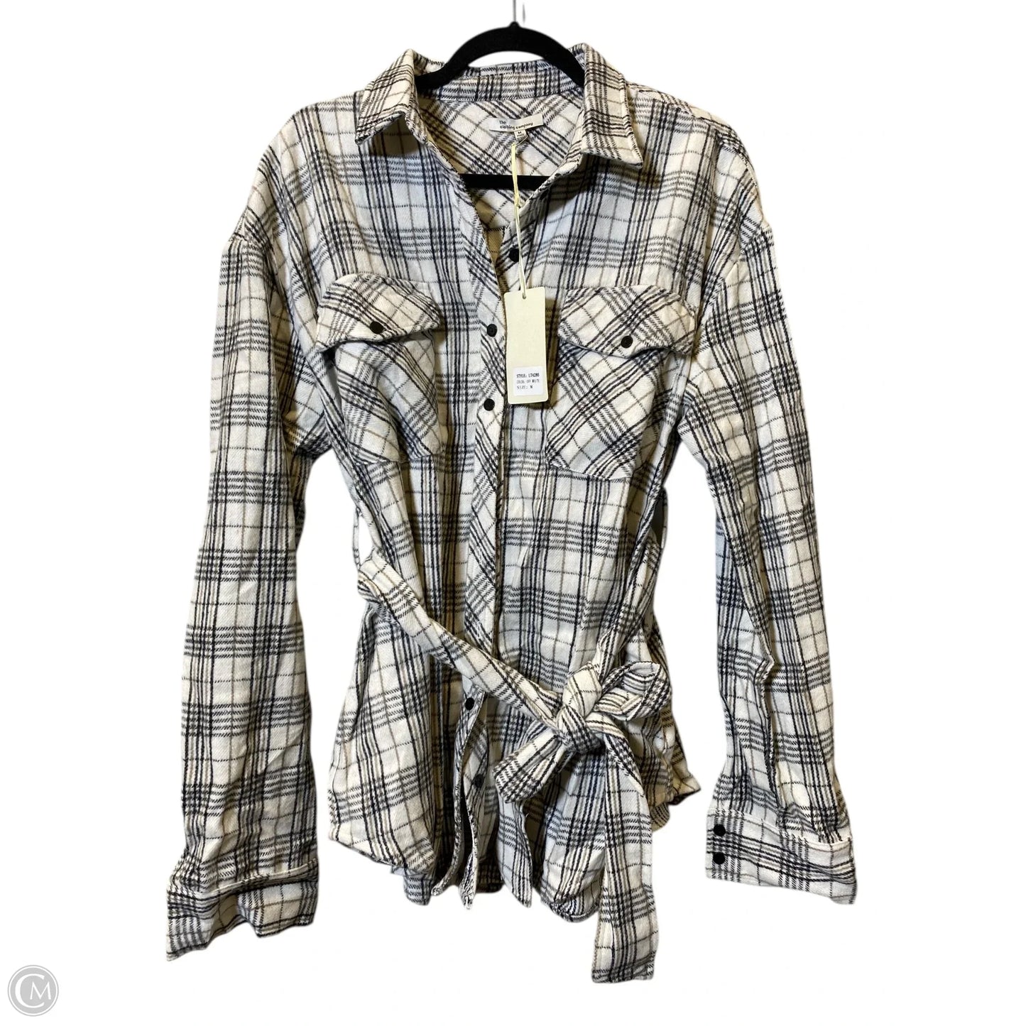 Jacket Faux Fur & Sherpa By Clothes Mentor In Multi-colored, Size: M