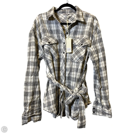 Jacket Faux Fur & Sherpa By Clothes Mentor In Multi-colored, Size: M