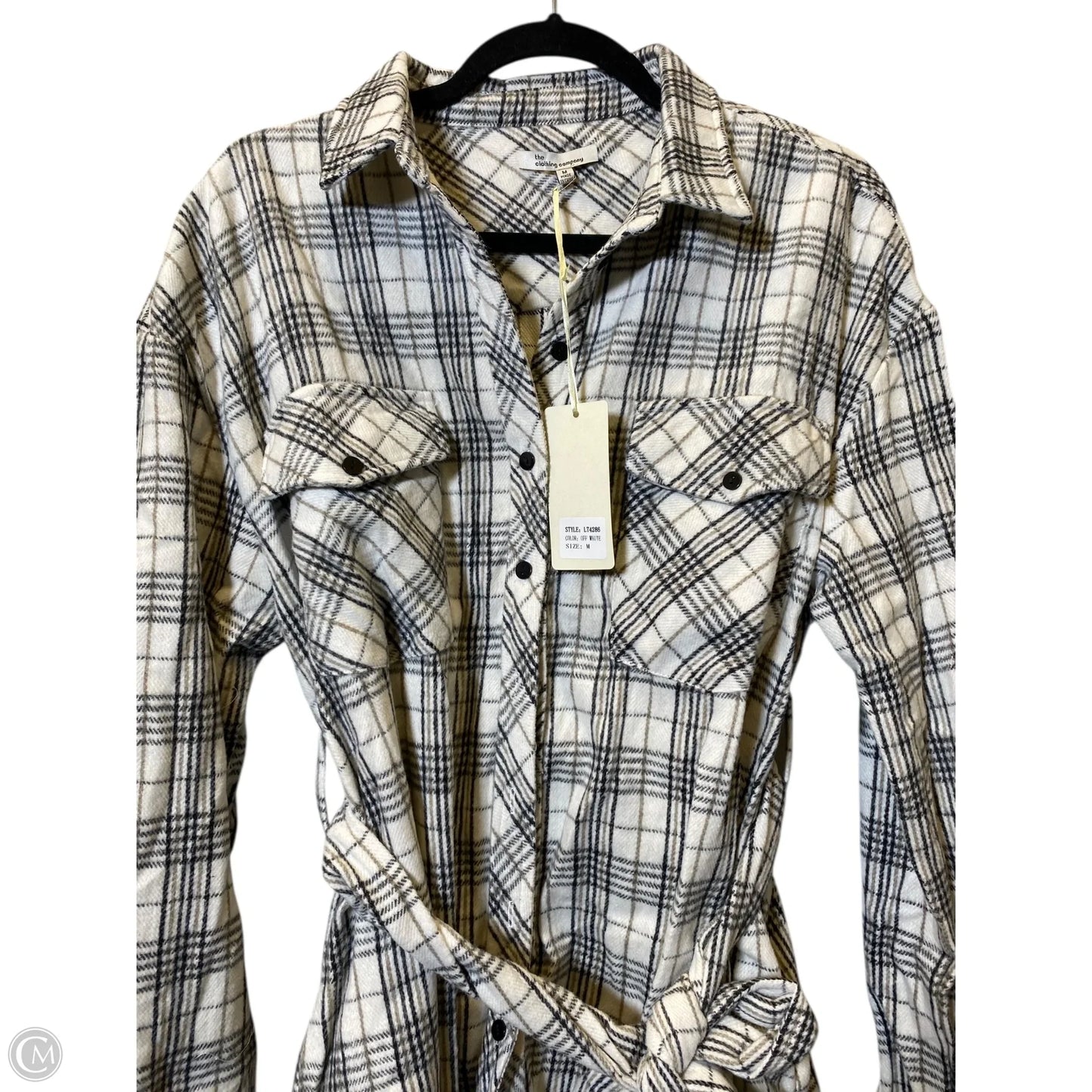 Jacket Faux Fur & Sherpa By Clothes Mentor In Multi-colored, Size: M