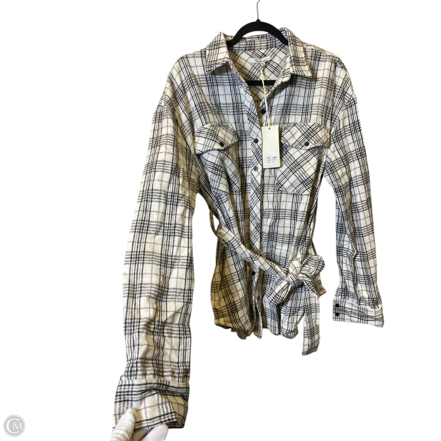 Jacket Faux Fur & Sherpa By Clothes Mentor In Multi-colored, Size: M