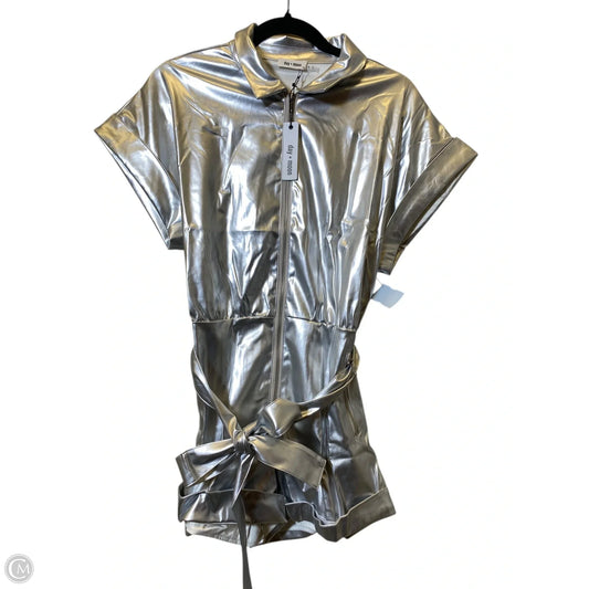 Romper By Day + Moon In Silver, Size: M
