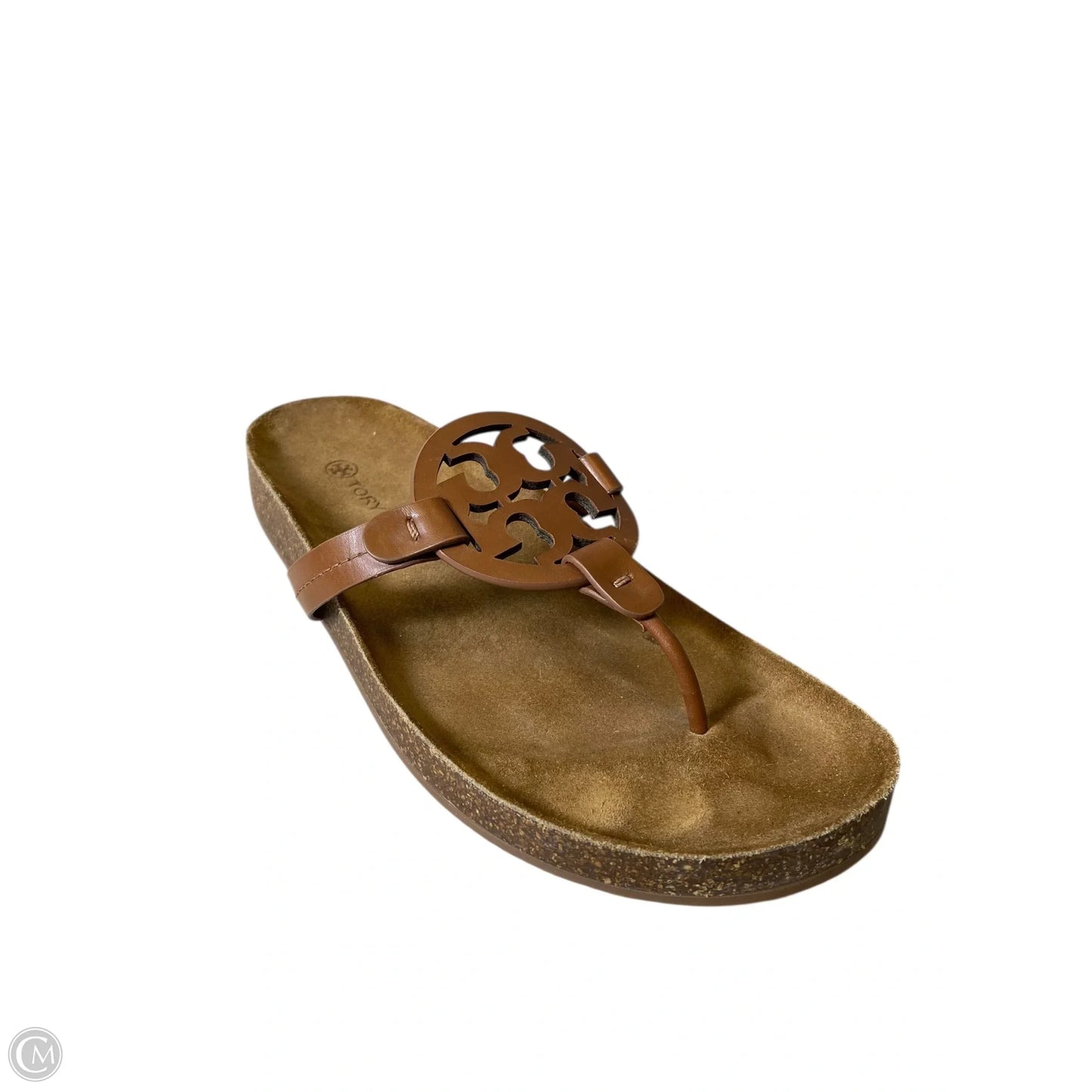 Sandals Designer By Tory Burch In Brown, Size: 10