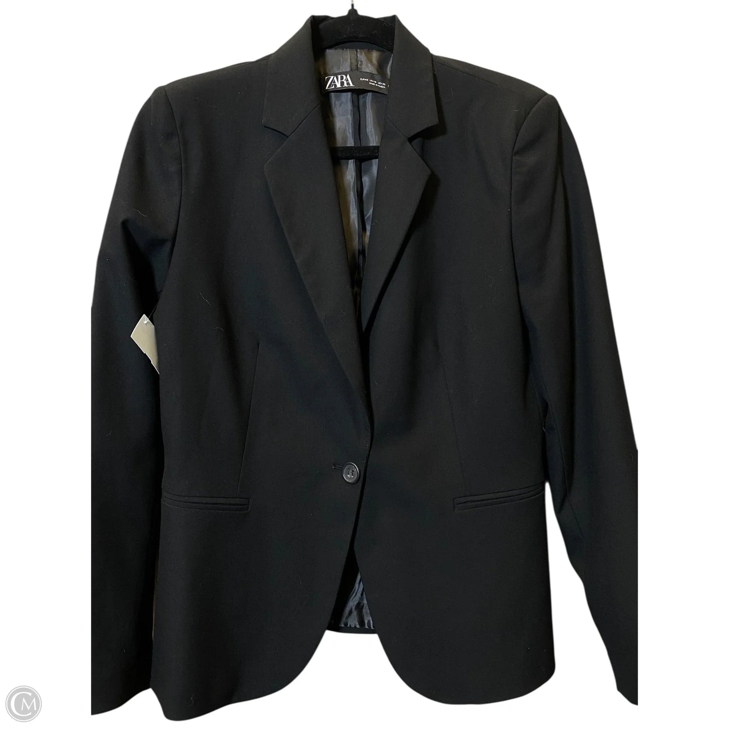 Blazer By Zara In Black, Size: 10