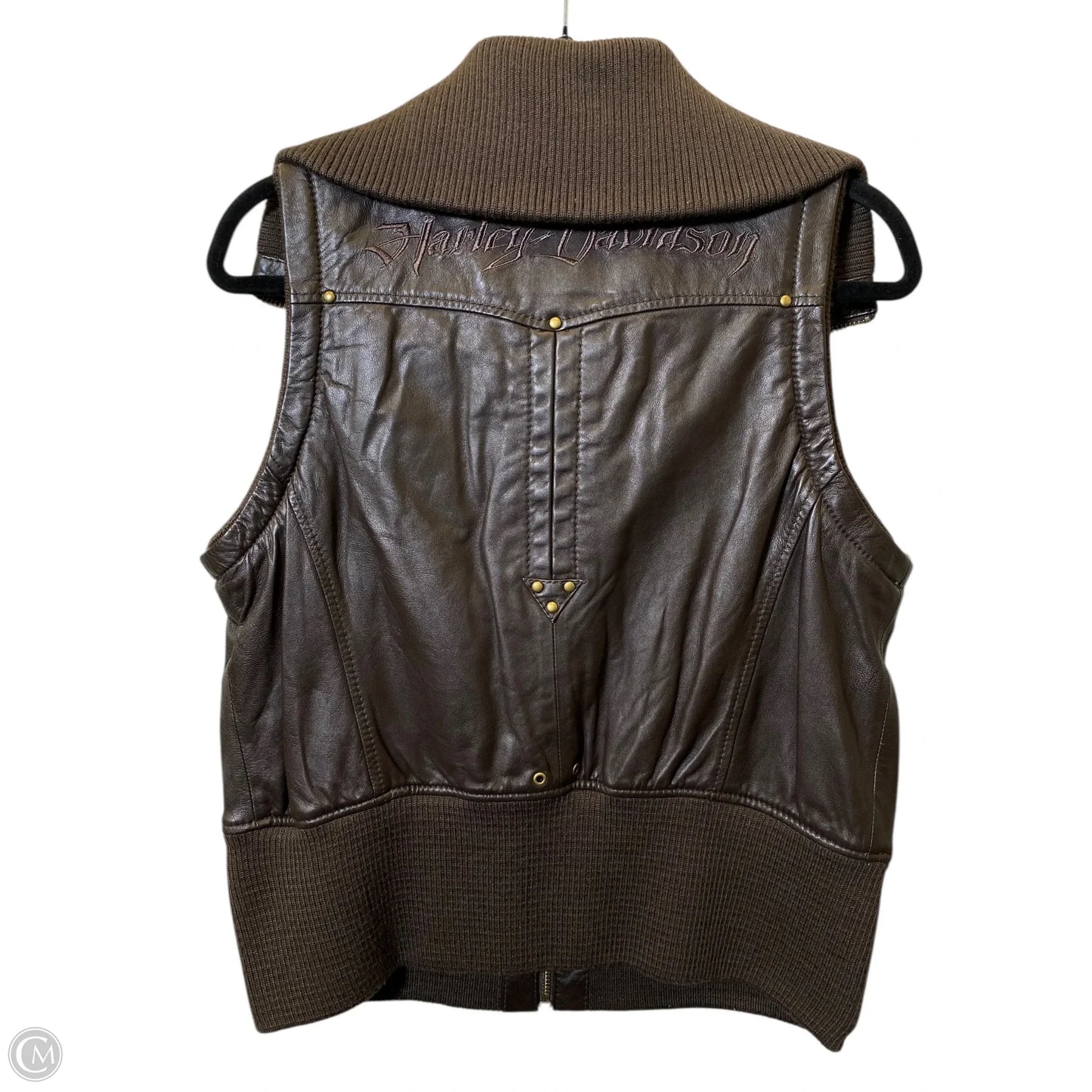 Vest Other By Harley Davidson In Brown, Size: L