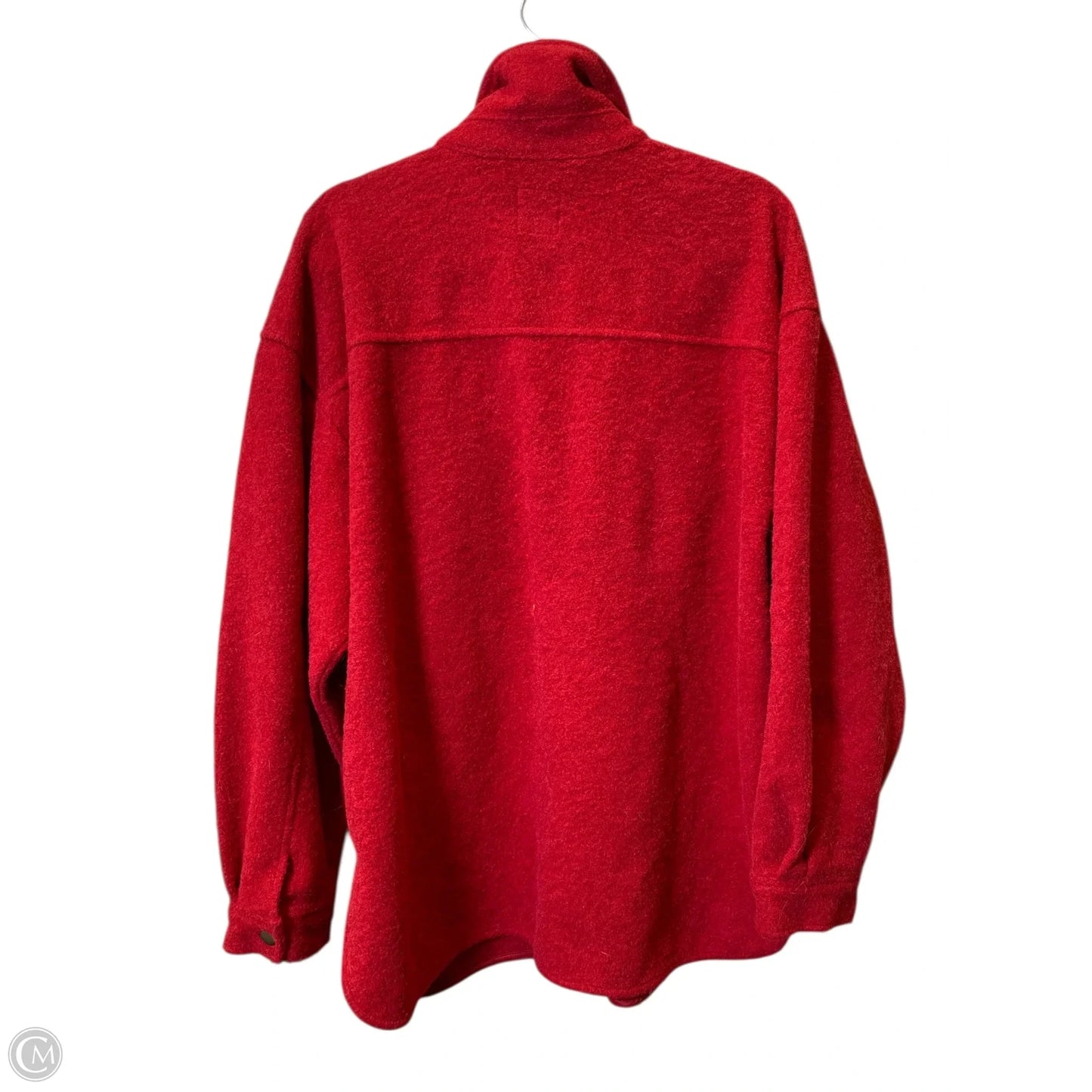 Jacket Faux Fur & Sherpa By Wild Fable In Red, Size: Xl