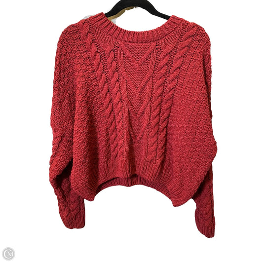 Sweater By Altard State In Red, Size: M