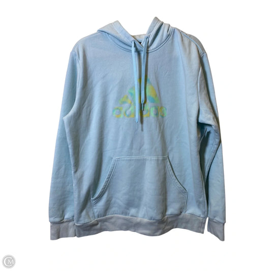 Sweatshirt Hoodie By Adidas In Blue, Size: Xl
