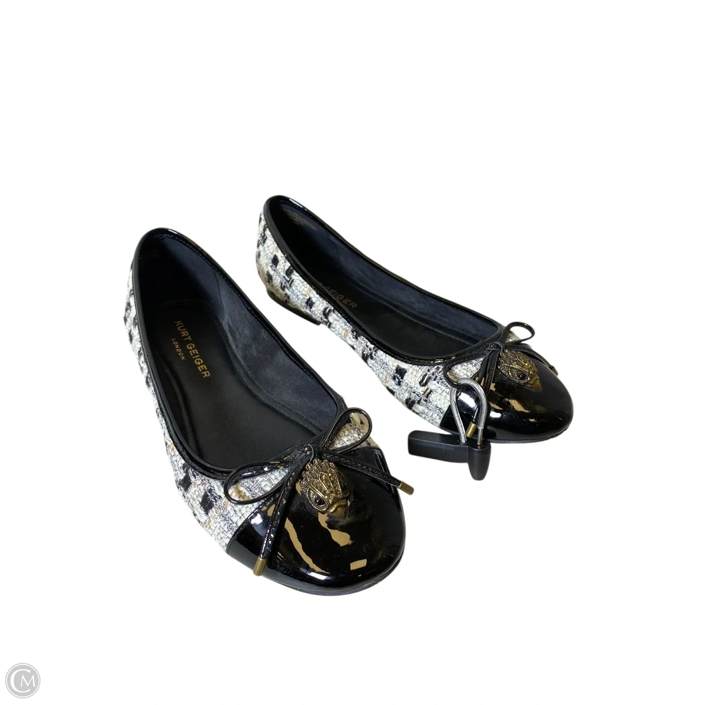 Shoes Designer By Kurt Geiger In Plaid Pattern, Size: 9.5