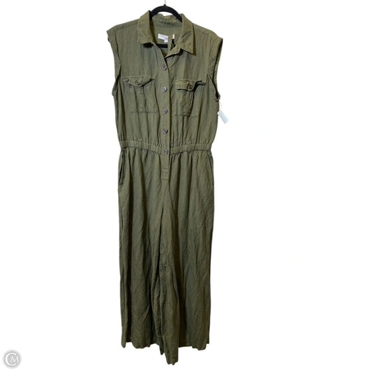 Jumpsuit By Loft In Green, Size: L