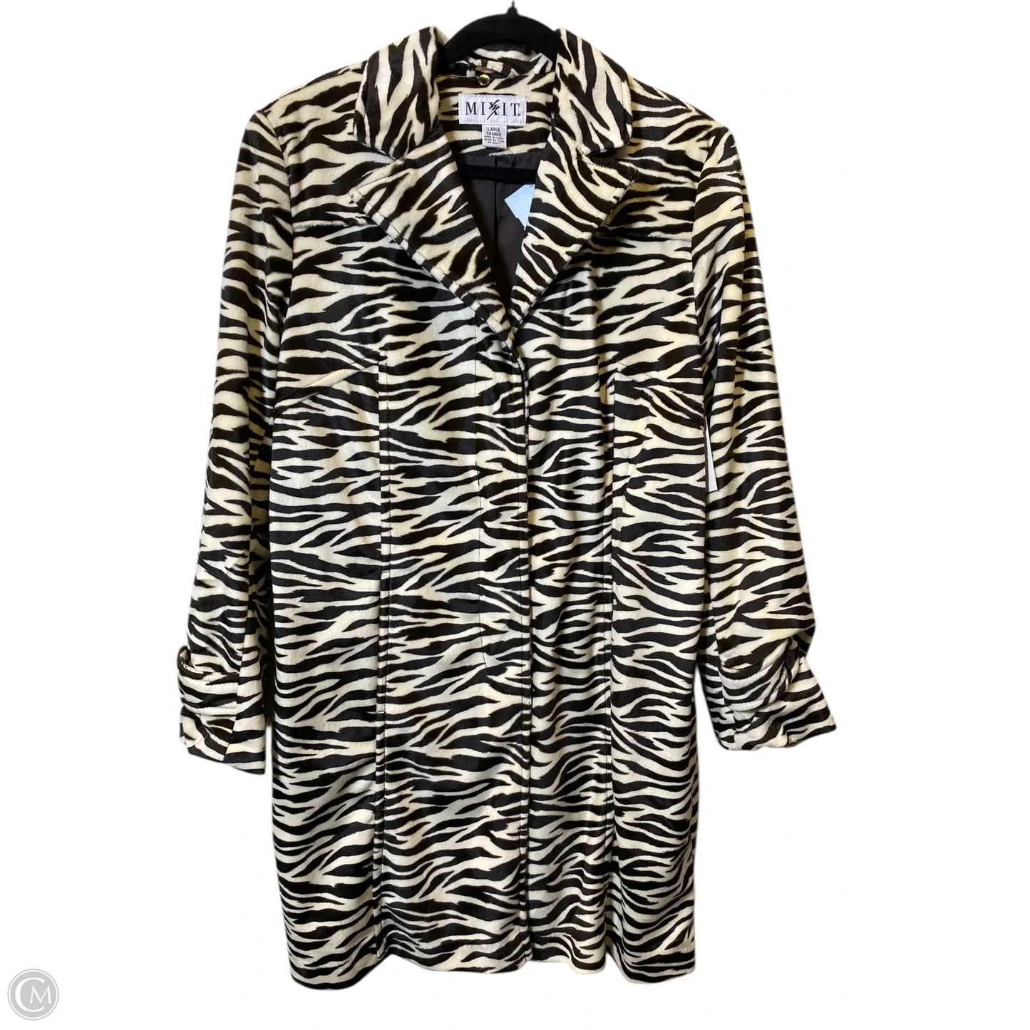 Coat Other By Mix It In Animal Print, Size: L