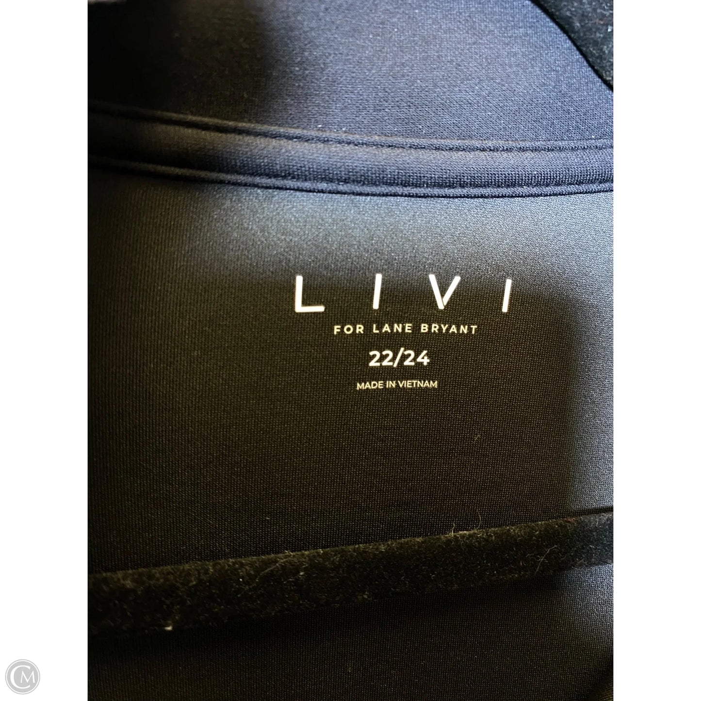 Athletic Jacket By Lane Bryant In Black & White, Size: 3x