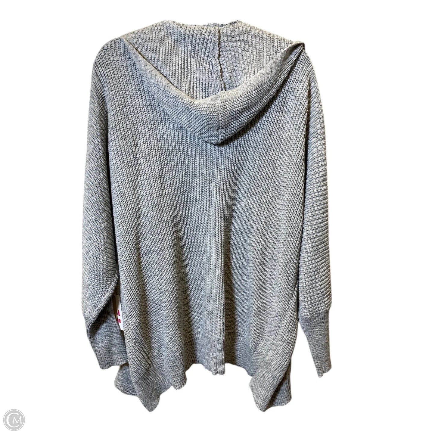 Cardigan By Clothes Mentor In Grey, Size: M