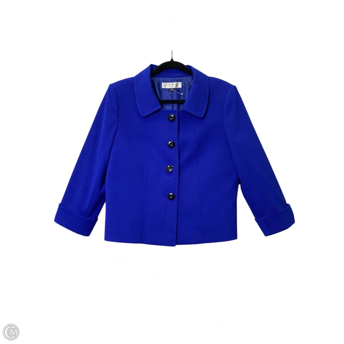 Blazer By Tahari In Blue, Size: M